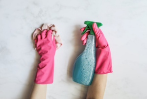 cleaning spray